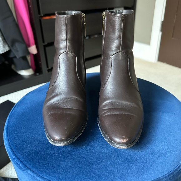 Saint Laurent West 45 Booties in Ebano - Picture 4 of 12